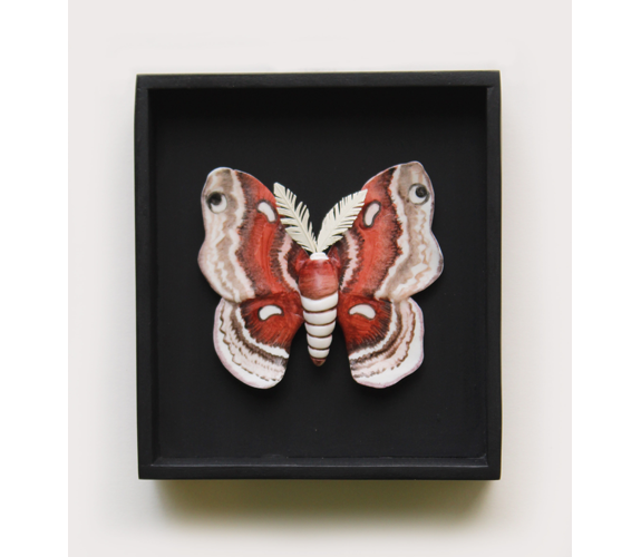 "White & Red Crecopia" - Loralin Toney